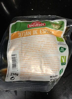 Seitan Espelta Bio 250 Grs. (Vegetalia) (copia)