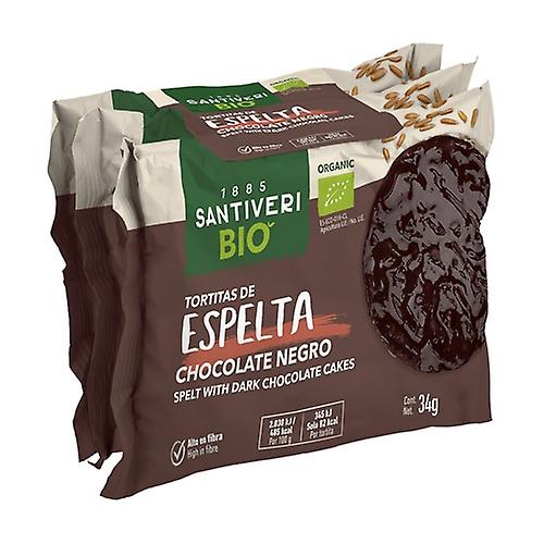Tortitas De Maiz Choco Negro S/Azucar (Santiveri) (copia)
