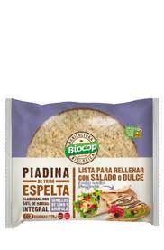 Piadina Espelta Lino Amapola 3 ud 225 GR (Biocop)