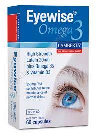 Eyewise Luteina 20 Mg.  60 Tab. *Cod. Nuevo* (Lamberts) (copia)
