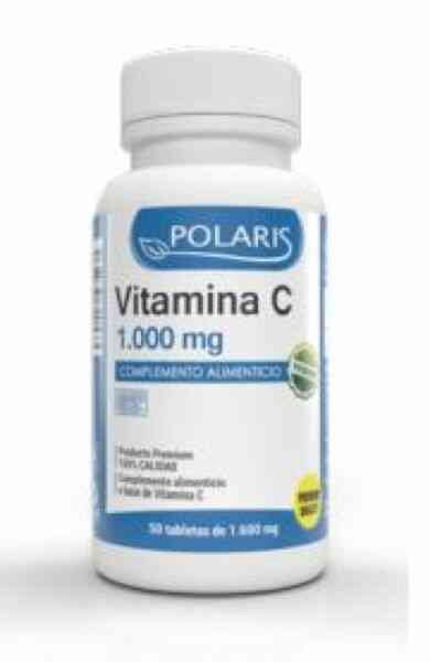 Vitamina C 1000 Mg. 50 Tabletas (Polaris)
