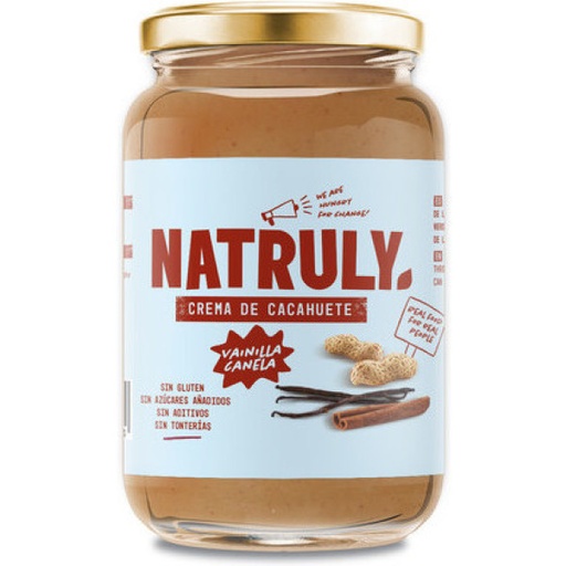 [8436575051444] Crema De Cacahuete Vainilla Canela 500 Grs. (Natruly)