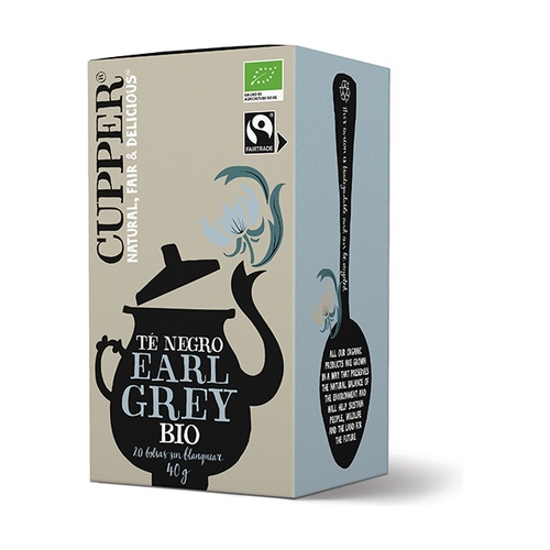 [5021991942303] Infusion Earl Grey Bio 20 Bolsitas (Cupper)