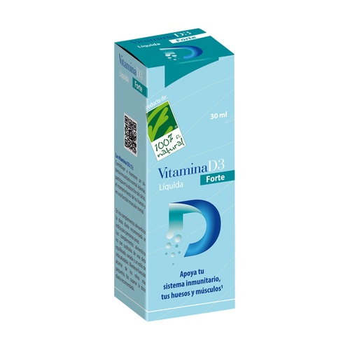 [8437019352394] Vitamina D3 Liquida Forte  30Ml. (100% Natural)