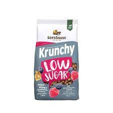 [4021234101239] Muesli Krunchy Low Sugar Bayas 375Gr (Barnhouse)