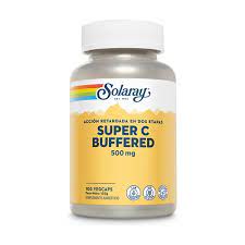 [076280417661] Super C Buffered (Accion Retardada) 100 Cap (Solaray)