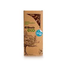 Turron De Chocolate con Leche Y Arroz Crujiente Eco 200 Grs. (El Abuelo)