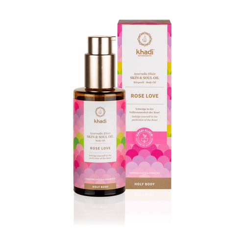 [4260672890781] Aceite Elixir Ayurveda Regenerante Rosa 100 ml. (Khadi)