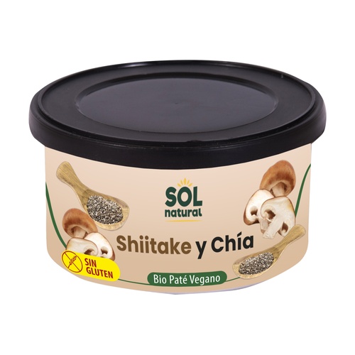 [8435037870111] Pate Shitake y Chia 125 Grs. (Sol Natural)