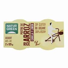 [8437007759709] Postre Arroz Canela-Limon 2X125 Grs. (Naturgreen)