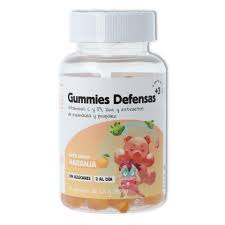 [8426494120109] Gummies Defensas 60 uds. sabor Naranja (Herbora)