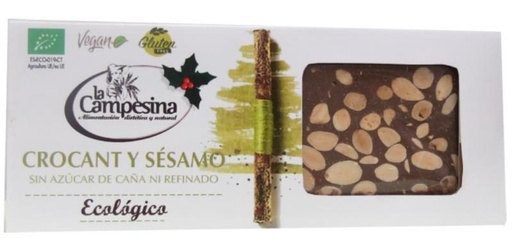 [8414652077945] Turron Crocant y Sesamo 200 Grs. (La Campesina)