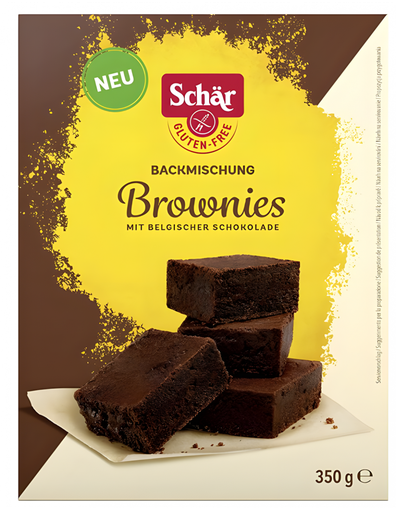 [8008698037874] Preparado para Brownie Sin Gluten. 350 Grs. (Schar)