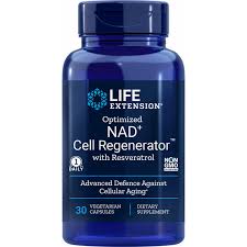 [737870234838] Opimized NAD+ Cell regenerator y Resveratrol 30 Cap (Life Extension)