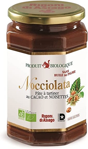 [8052575090858] Nocciolata Crema Cacao Y Avellana Eco 700 Grs. (Rigoni Di Asiago) 