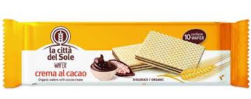 [8019010428409] Wafers de Cacao 125 Grs. (La Citta del Sole)