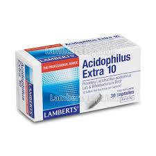[5055148411534] Acidophilus Extra 10 30 Caps. (Lamberts)