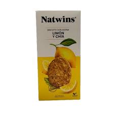 [8435351499111] Biscuits Avena Limon y Chia 145 gr (Natwins)