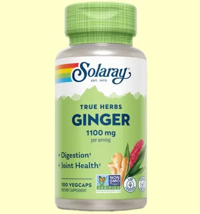 [076280013009] Jengibre 550 mg. 100 Caps. (Solaray)