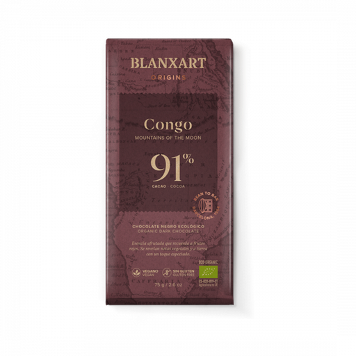[8436006832512] Chocolate 91% Congo 75 Gr. (Blanxart)