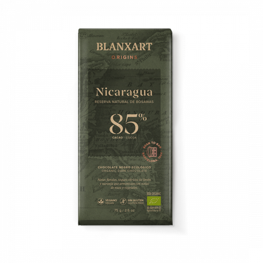 [8436006832482] Chocolate 85% Nicaragua 75 Grs (Blanxart) 