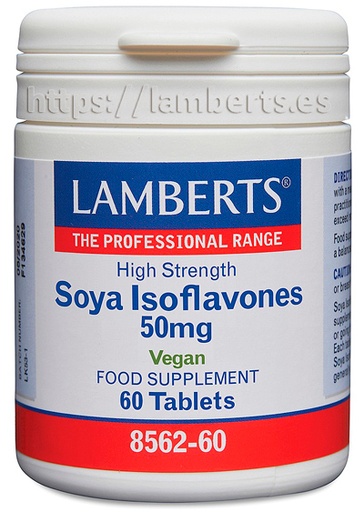 [5055148406622] Isoflavonas de Soja 60 Tab. (Lamberts)