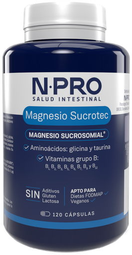 [8435632903696] Magnesio Sucrotec 120 Caps. (NPRO)