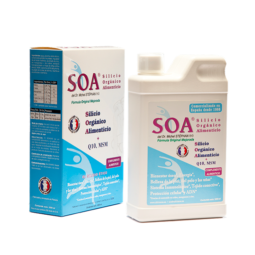 [3760192910538] Soa Silicio Organico 500 ml.  (Dr. Michel Stephan)