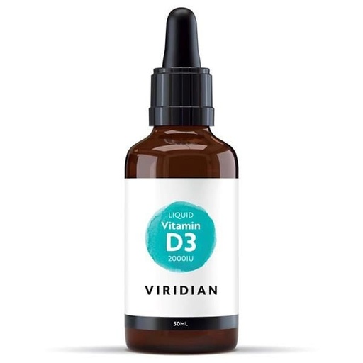 [5060003592884] Vitamina D3 Liq.  50 ml. (Viridian)
