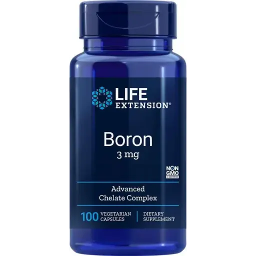 [737870166115] Boron 3 Mg. 100 Caps. (Life Extension)