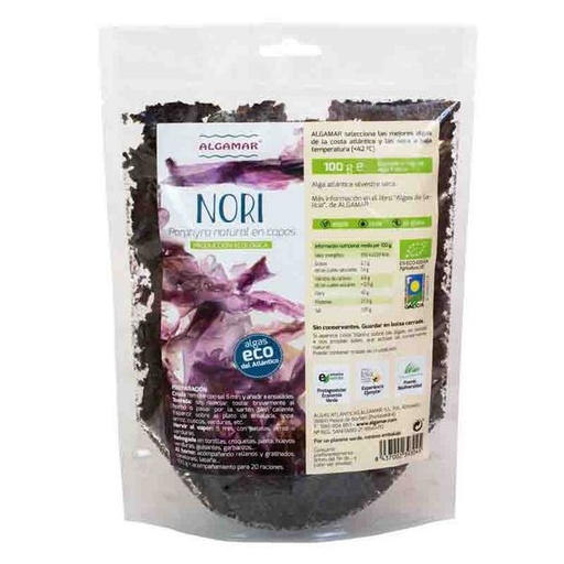 [8437002393755] Alga Nori Copos 50 Grs. (Algamar)
