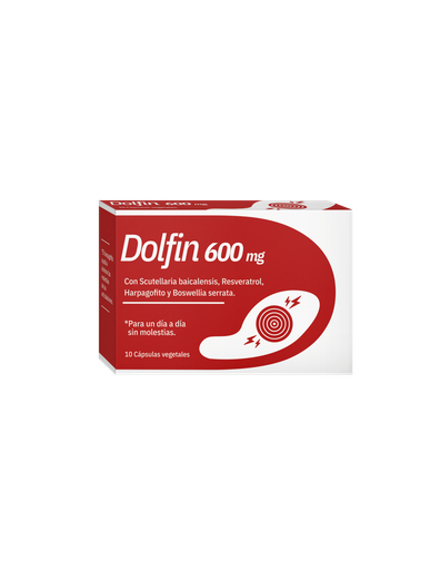 [8400020020088] Dolfin 600 Mg. 10 Caps (Medislab) 