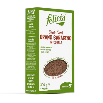 [8032804431591] Cous Cous Trigo Sarraceno 300 Grs. (Felicia)