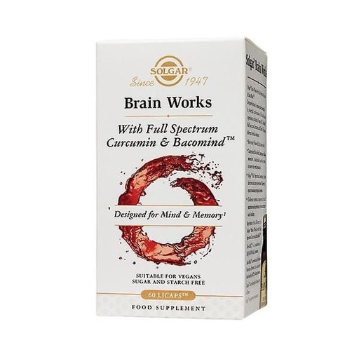 [033984006416] Brain Works Full spectrum 60 Comp. (Solgar)