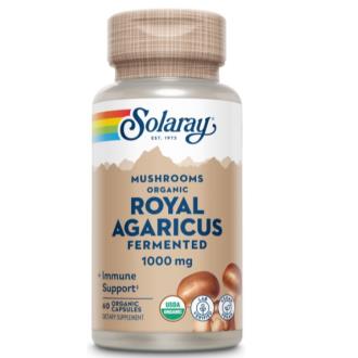 [076280153798] Royal agaricus  Fermented 60 Caps. (Solaray)