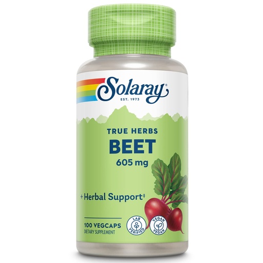 [076280001600] Beet Remolacha 100 Caps. (Solaray)