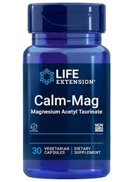 [737870243434] Calm-Mag Acetil taurinato de Magnesio 30 Cap (Life Extension)