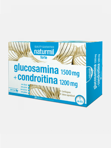 Glucosamina Condroitina Forte 20 Ampollas (Naturmil)