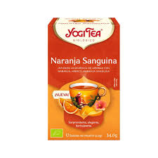 [4012824406629] Yogi Tea Naranja Sanguina 17 Bolsitas 