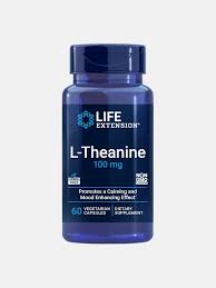 [737870168362] L-Teanina 100 mg 60 Cap (Life Extension)