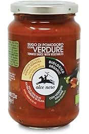 [8009004808485] Salsa De Tomate con Vegetales bio 350 Gr (Alce Nero)