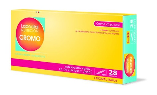 [8437000424505] Labcatal Cromo 28 ampollas  