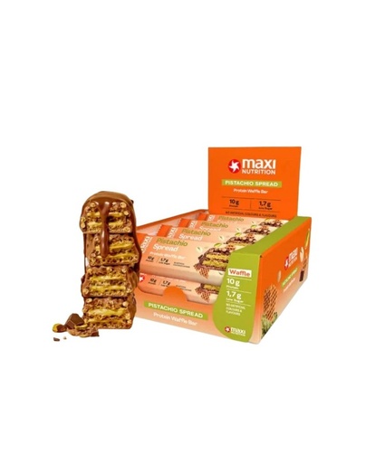 [4061289010155] Barrita Waffles Pistacho Spread 39 Gr. (Maxi Nutrition)