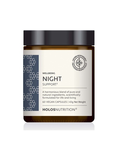 [8437027277054] Night Support 60 Caps. (Holos Nutrition)