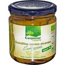 [8437006645744] Guindilla Verde Picantes Encurtida 350 Gr (Campomar Nature)