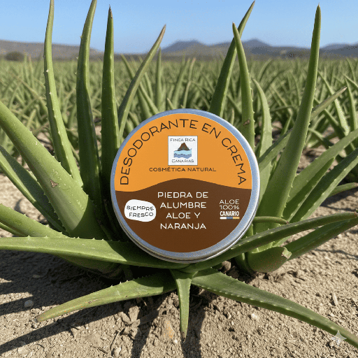 [602561043597] Desodorante Alumbre Aloe y Naranja 50 Ml. (Finca Rica) 