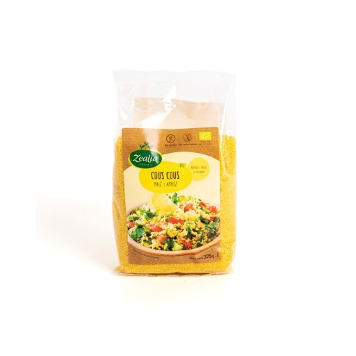 [8437011986856] Cous Cous Maiz y Arroz 375 Gr. Bio (Zealia)