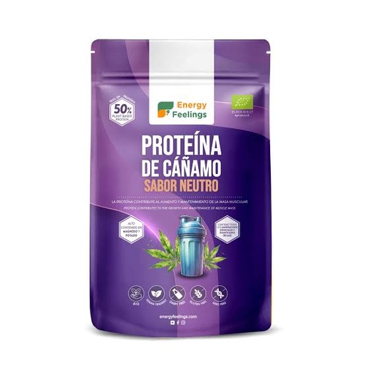 [8436565921764] Proteina Cañamo Eco 1 Kg. XXL (Energy Feeling)