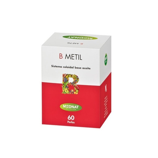 [8495390820222] B Metil 60 perlas (Mednat)
