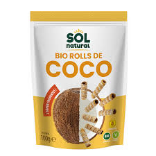 [8435037800125] Rolls de Coco Crujiente 100 gr (Sol Natural)